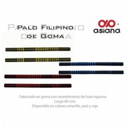 Palo Filipino De Goma Par Asiana Para Mayor Y Mejor Entrenamiento AS-407