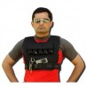 Chaleco Lastrado 8kg Peso Variable MAP-Negro