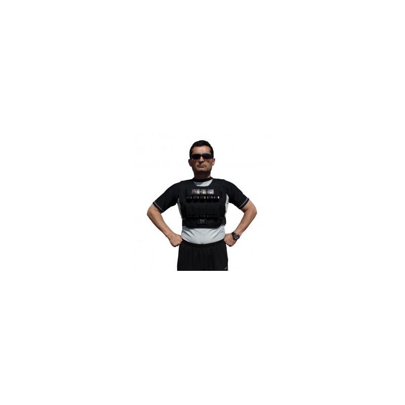 Chaleco Lastrado 15kg Peso Variable MAP-Negro