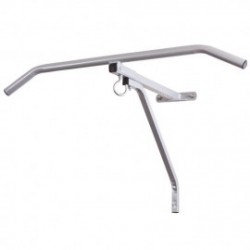Soporte Para Costal Con Barra y Swivel Metalicon 6235 Metalico -Plata