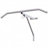 Soporte Para Costal Con Barra y Swivel Metalicon 6235 Metalico -Plata