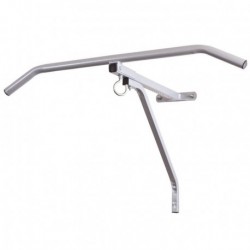 Soporte Para Costal Con Barra y Swivel Metalicon 6235 Metalico -Plata